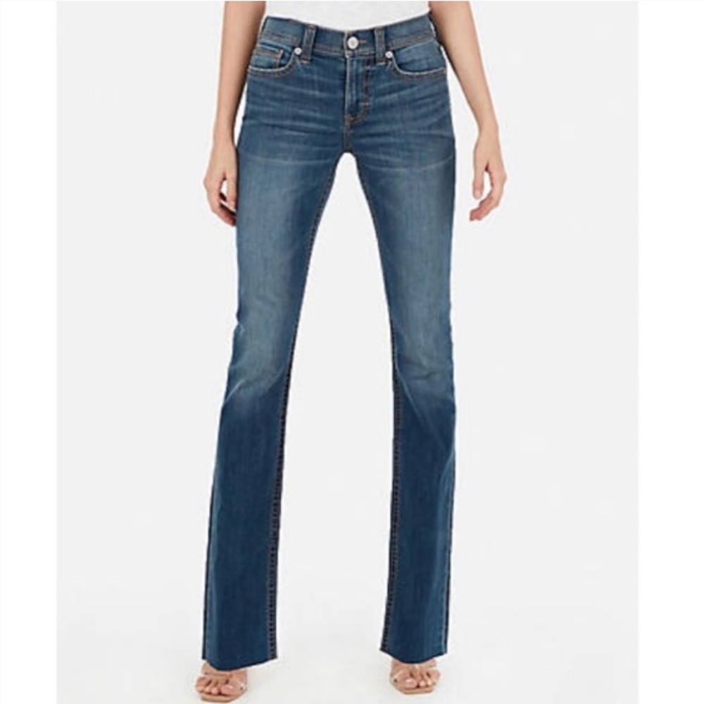 Express Bootcut Jeans, Stella, Size 8 Long